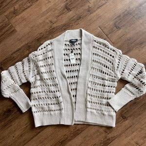 Express NWT crochet cardigan